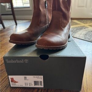 Timberland Brown Leather Boots